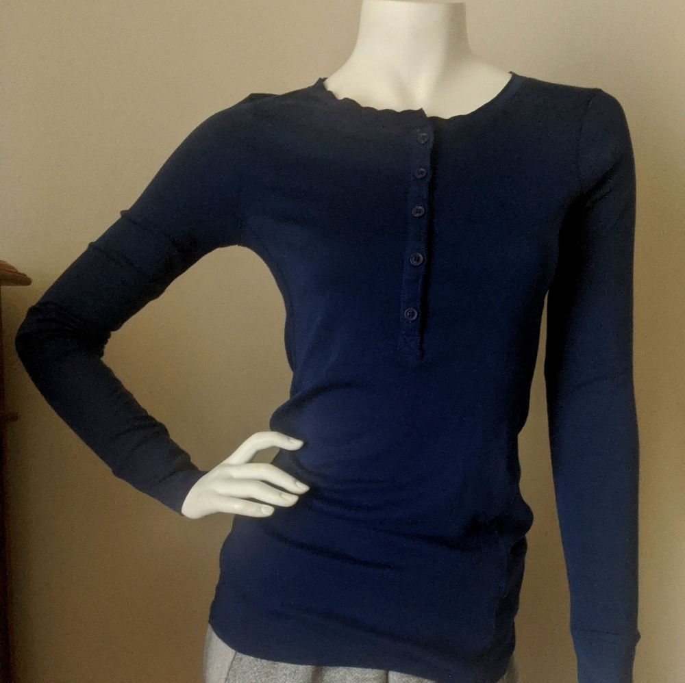 STATESIDE Button Down Henley NWT!!